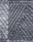 Solo Rugs - Erie Hand Knotted Modern Contemporary Solid Gray Area Rug -