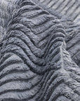 Solo Rugs - Erie Hand Knotted Modern Contemporary Solid Gray Area Rug -