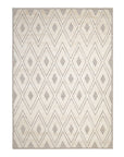Solo Rugs - Fulton Hand Loomed Bohemian Tribal Area Rug - Beige Boho