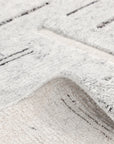 Solo Rugs - Chelsea Hand Knotted Contemporary Modern Light Gray Area Rug -
