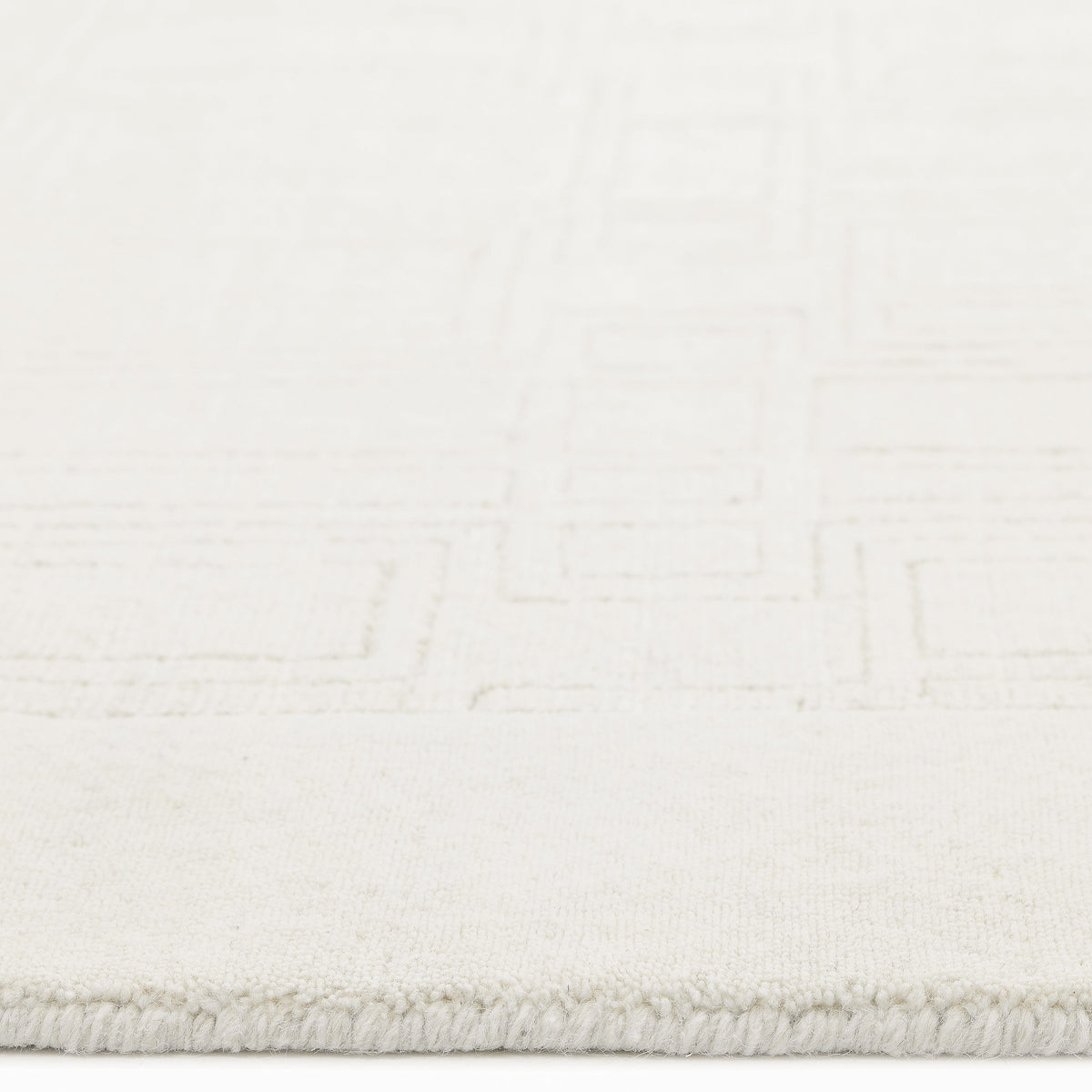 Solo Rugs - Sterling Hand Knotted Solid Area Rug -