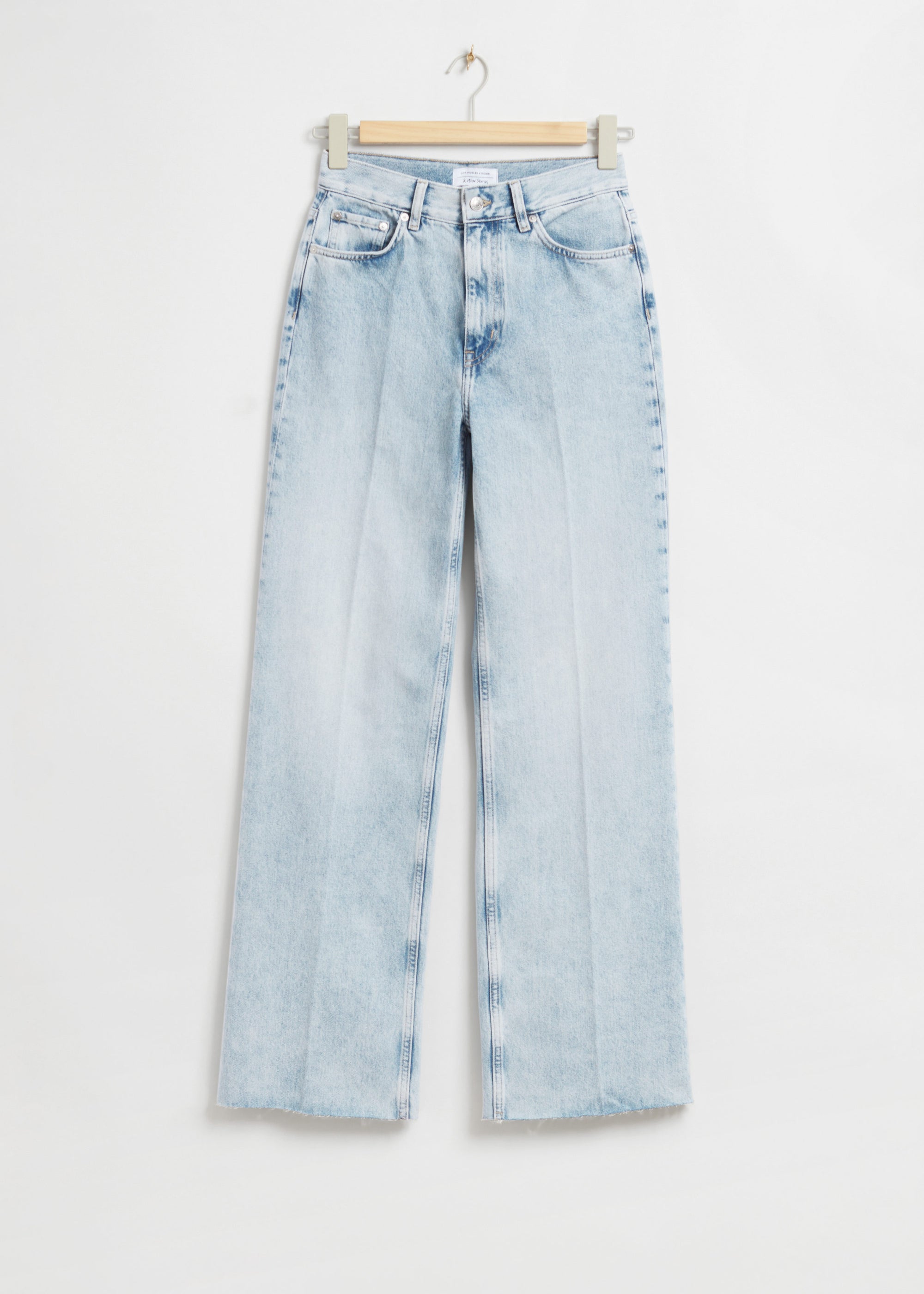& Other Stories - Straight Cut Jeans - Blue -