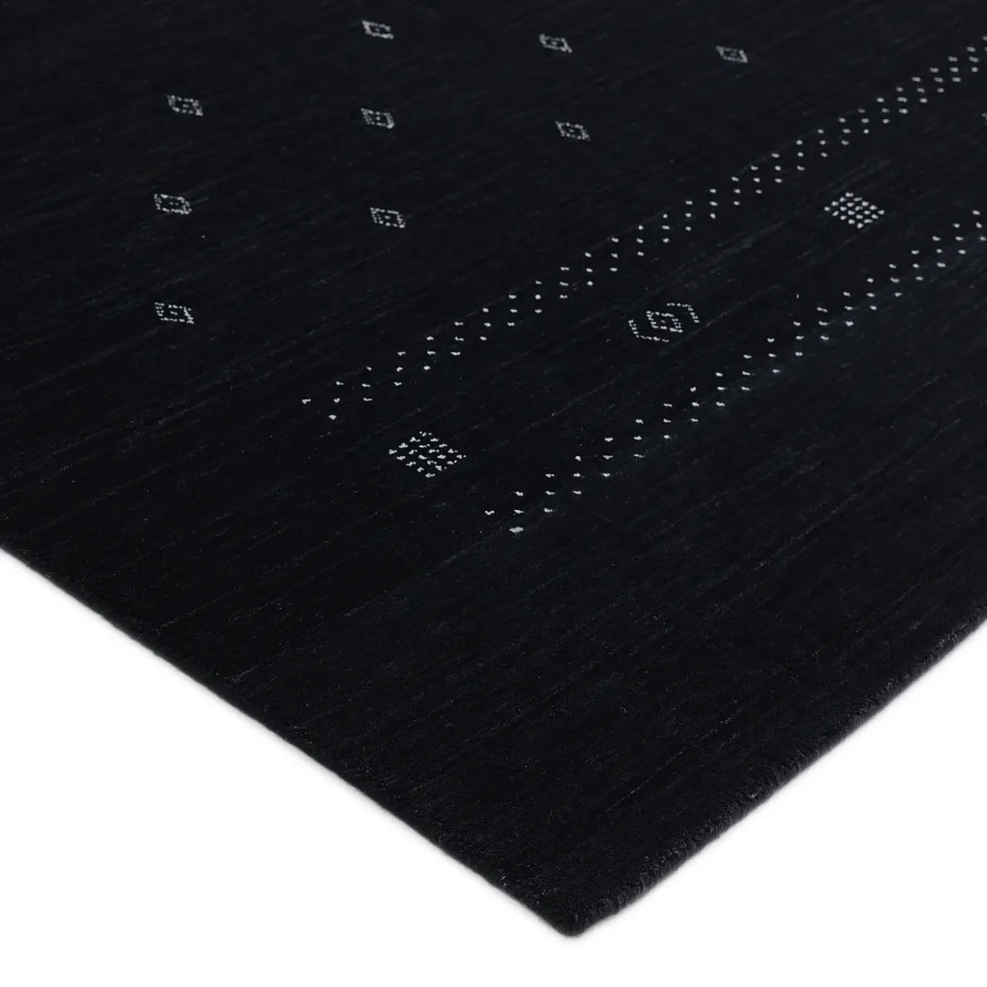 Solo Rugs - Simi Hand Loomed Bohemian Gabbeh Area Rug -