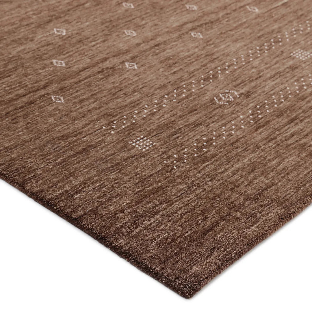 Solo Rugs - Simi Hand Loomed Bohemian Gabbeh Area Rug -