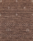Solo Rugs - Simi Hand Loomed Bohemian Gabbeh Area Rug -