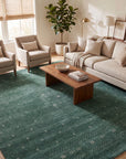 Solo Rugs - Simi Hand Loomed Bohemian Gabbeh Area Rug -