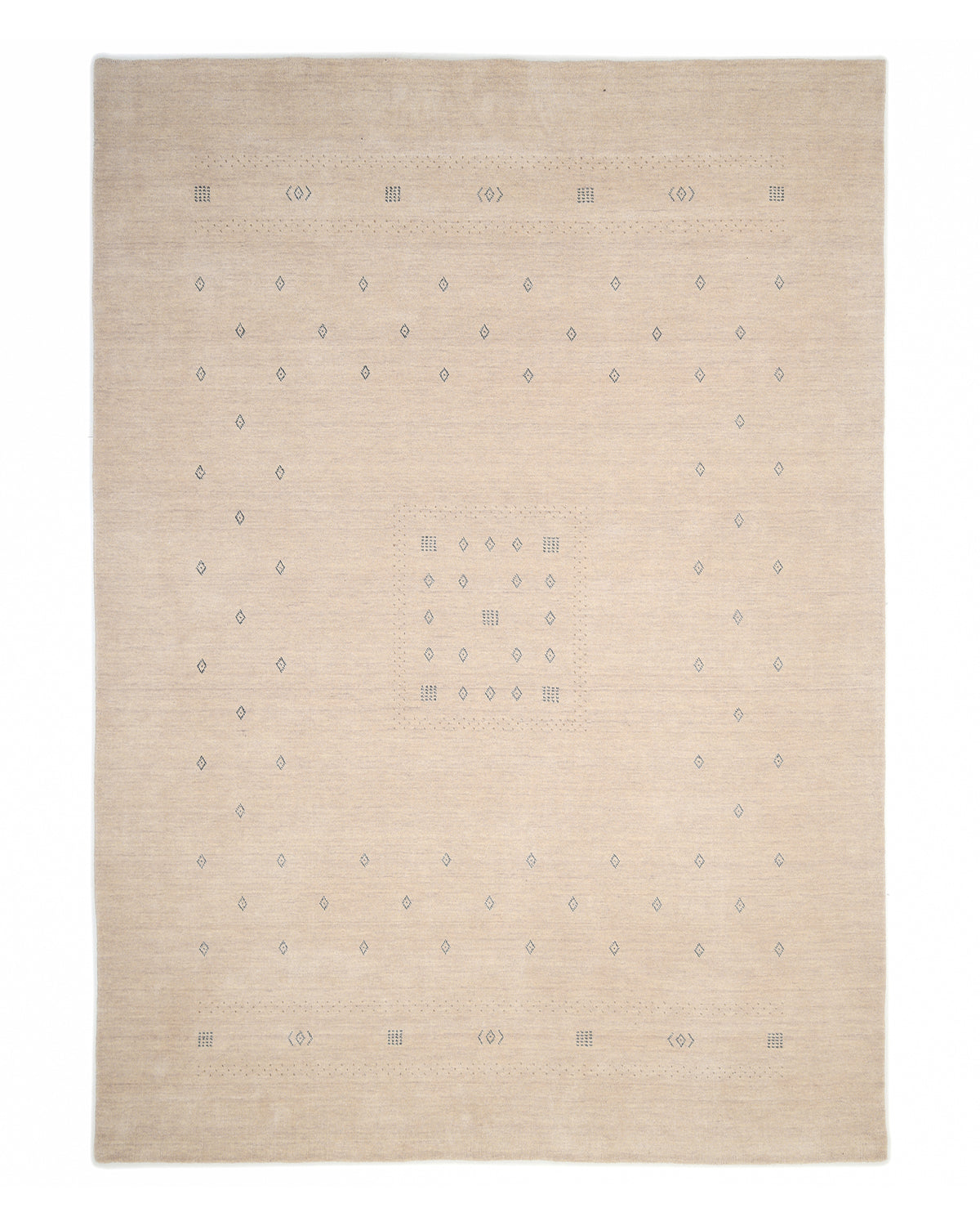 Solo Rugs - Simi Hand Loomed Bohemian Gabbeh Area Rug - 3X5 Beige Boho