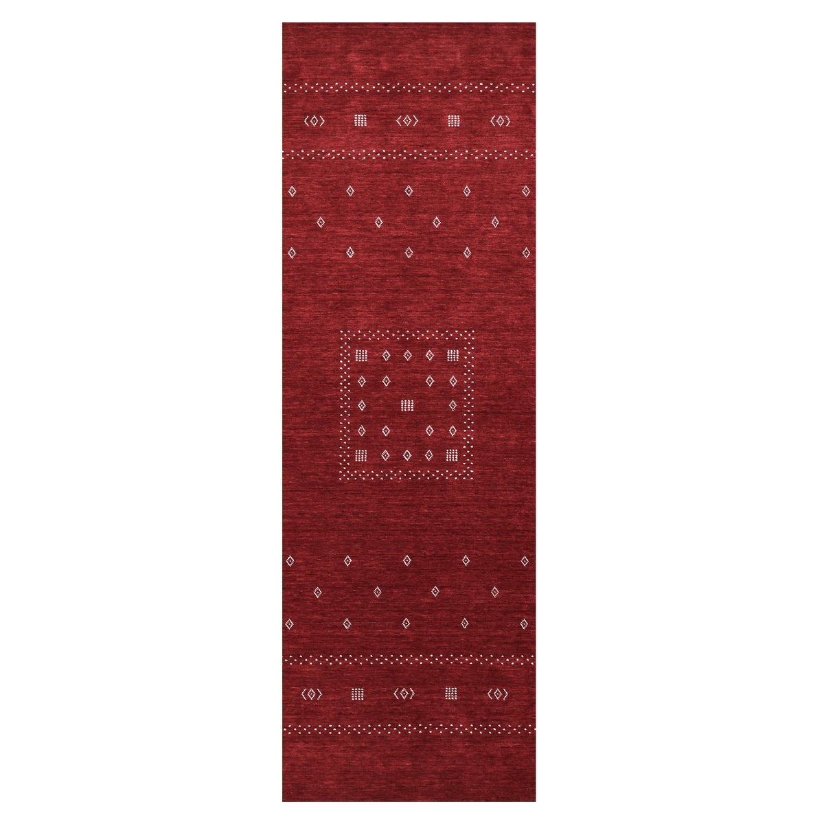 Solo Rugs - Simi Hand Loomed Bohemian Gabbeh Area Rug -