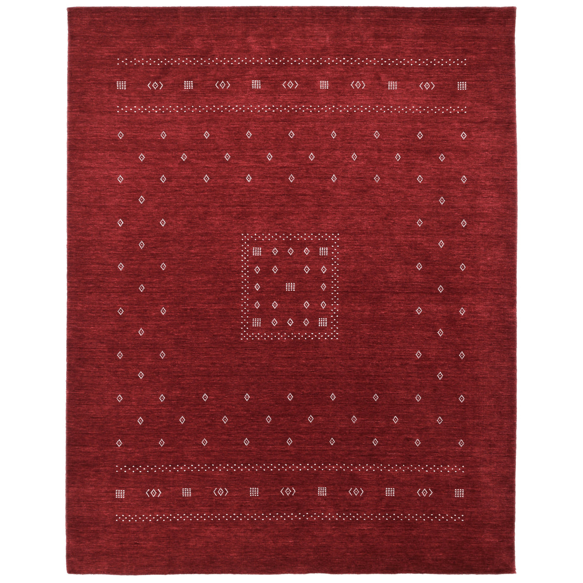 Solo Rugs - Simi Hand Loomed Bohemian Gabbeh Area Rug -