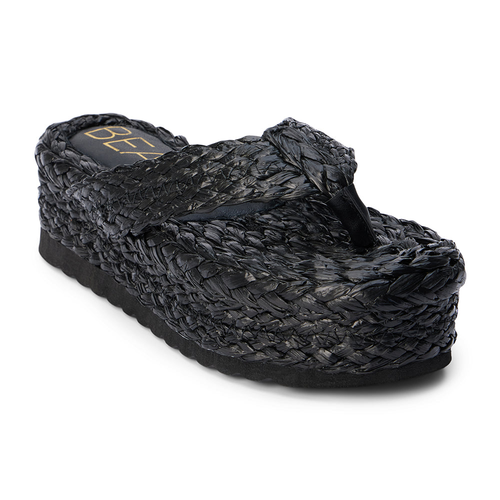 Matisse - Sailor Platform Sandal - Black -