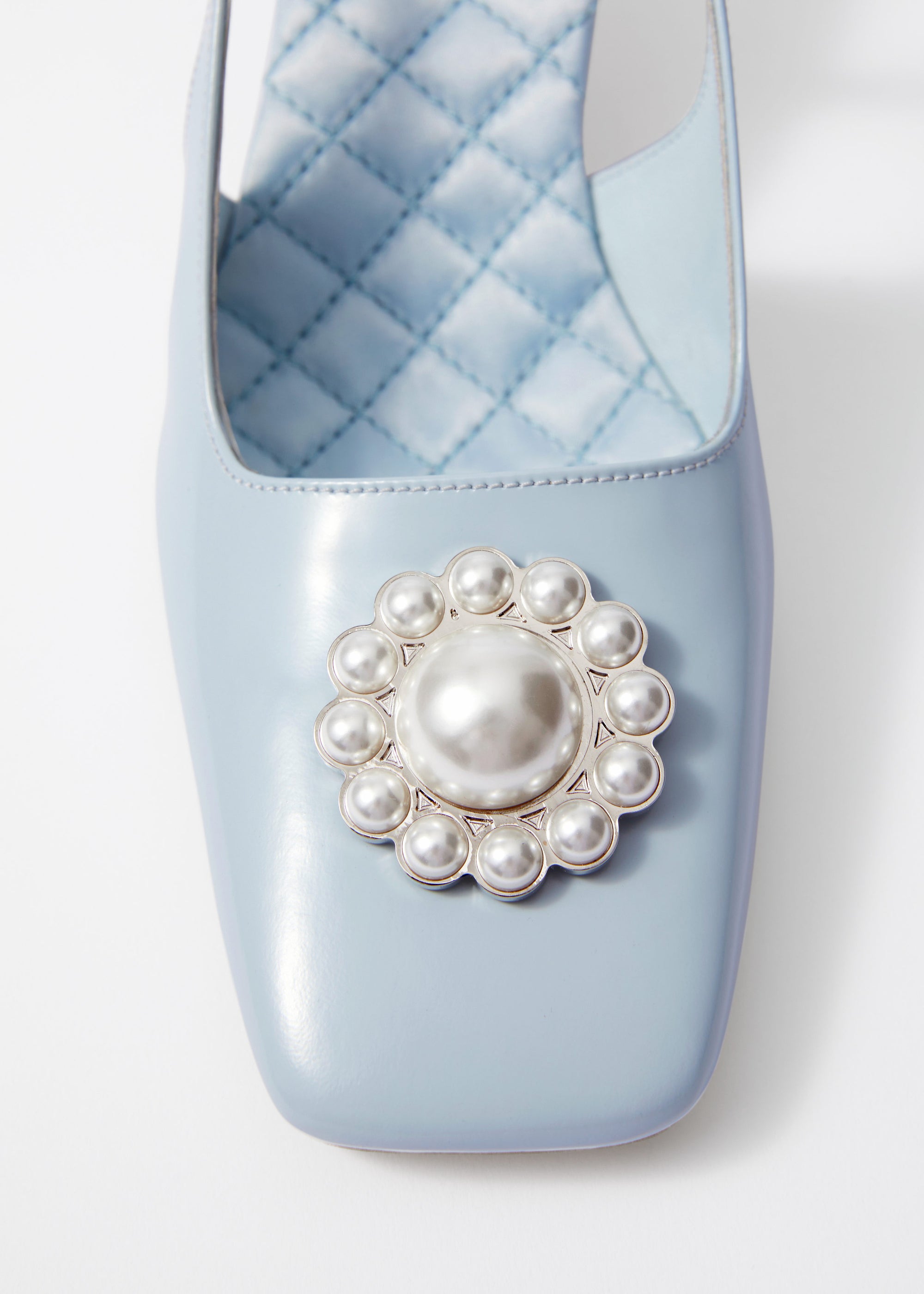 & Other Stories - Missy Slingback Pump - Turquoise -