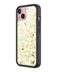 Wildflower iPhone case 15 Sandy Liang Bunny Gift Wrap Yellow Cute