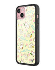 Wildflower iPhone case 15 Plus Sandy Liang Bunny Gift Wrap Yellow Cute