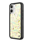 Wildflower iPhone case 16 Sandy Liang Bunny Gift Wrap Yellow Cute