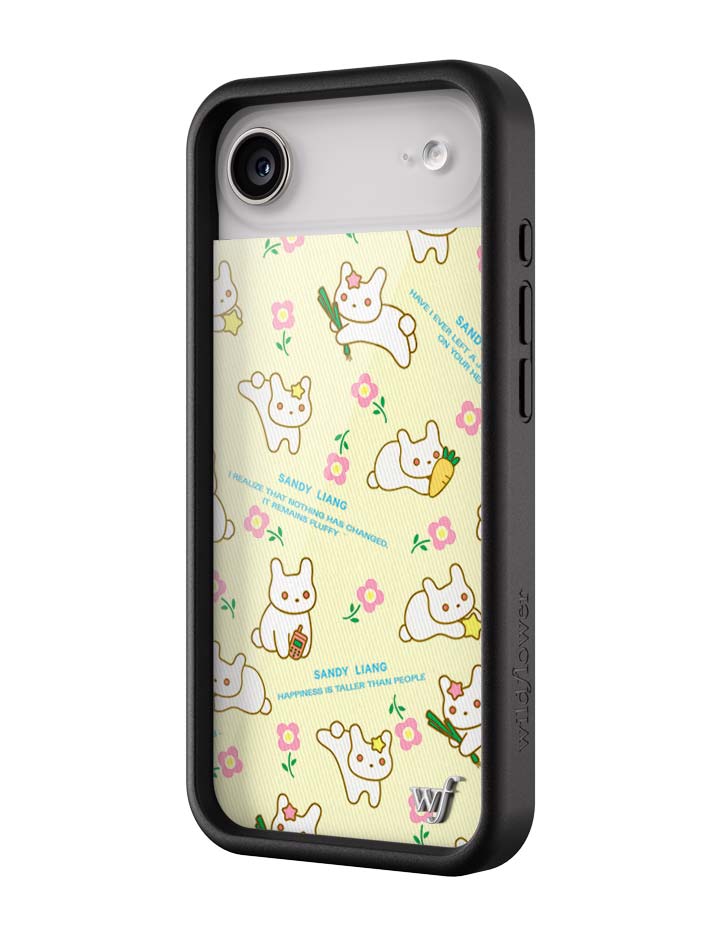 Wildflower iPhone case Air Sandy Liang Bunny Gift Wrap Yellow Cute