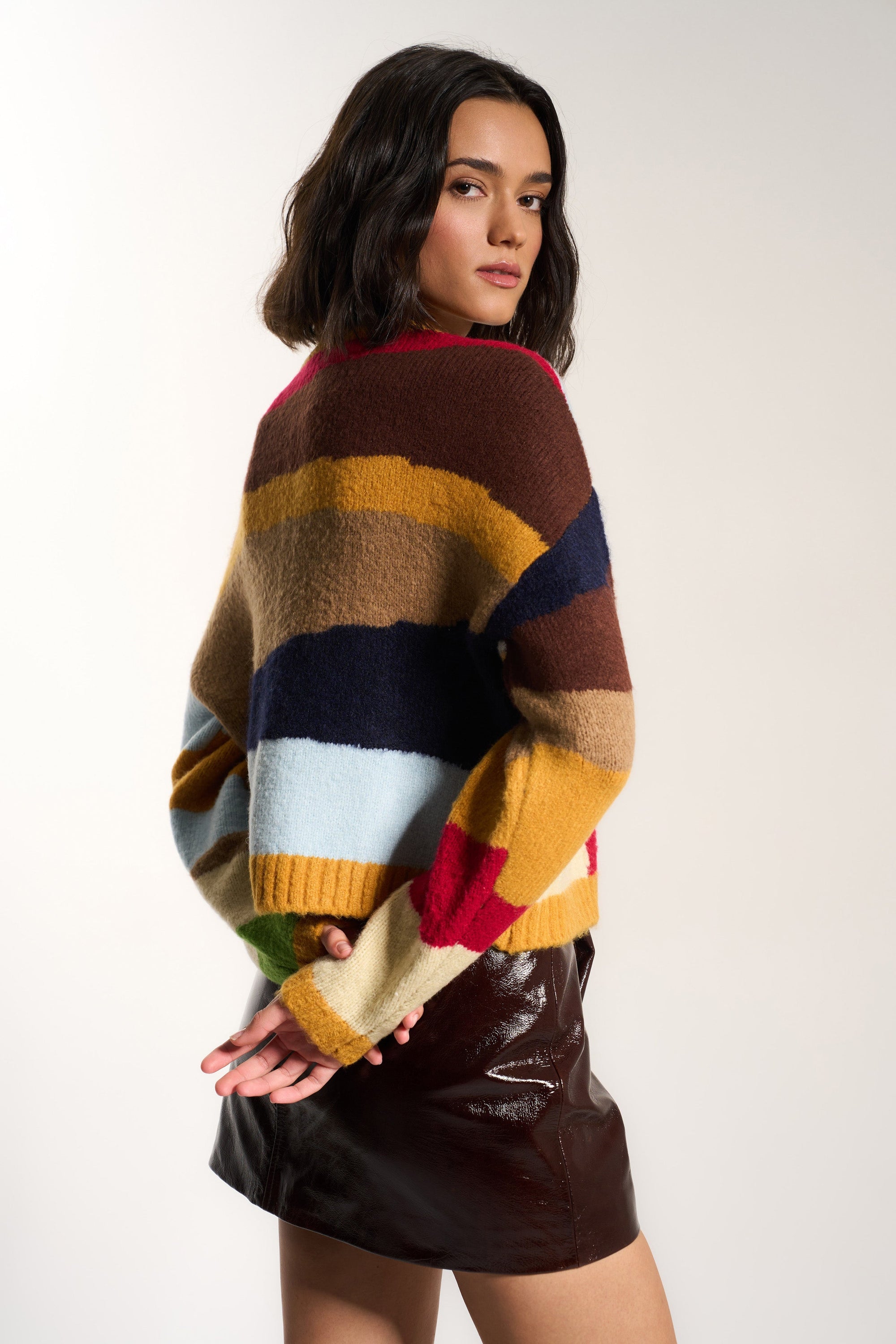 Callahan Knitwear - Selma Cardigan - Bronze Multi -