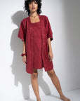 Be Idle - The Short Robe - Bloodred -