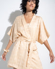 Be Idle - The Short Robe - Creme -