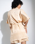 Be Idle - The Short Robe - Creme -