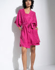 Be Idle - The Short Robe - Magenta -