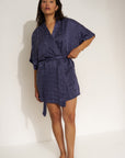 Be Idle - The Short Robe - Navy -