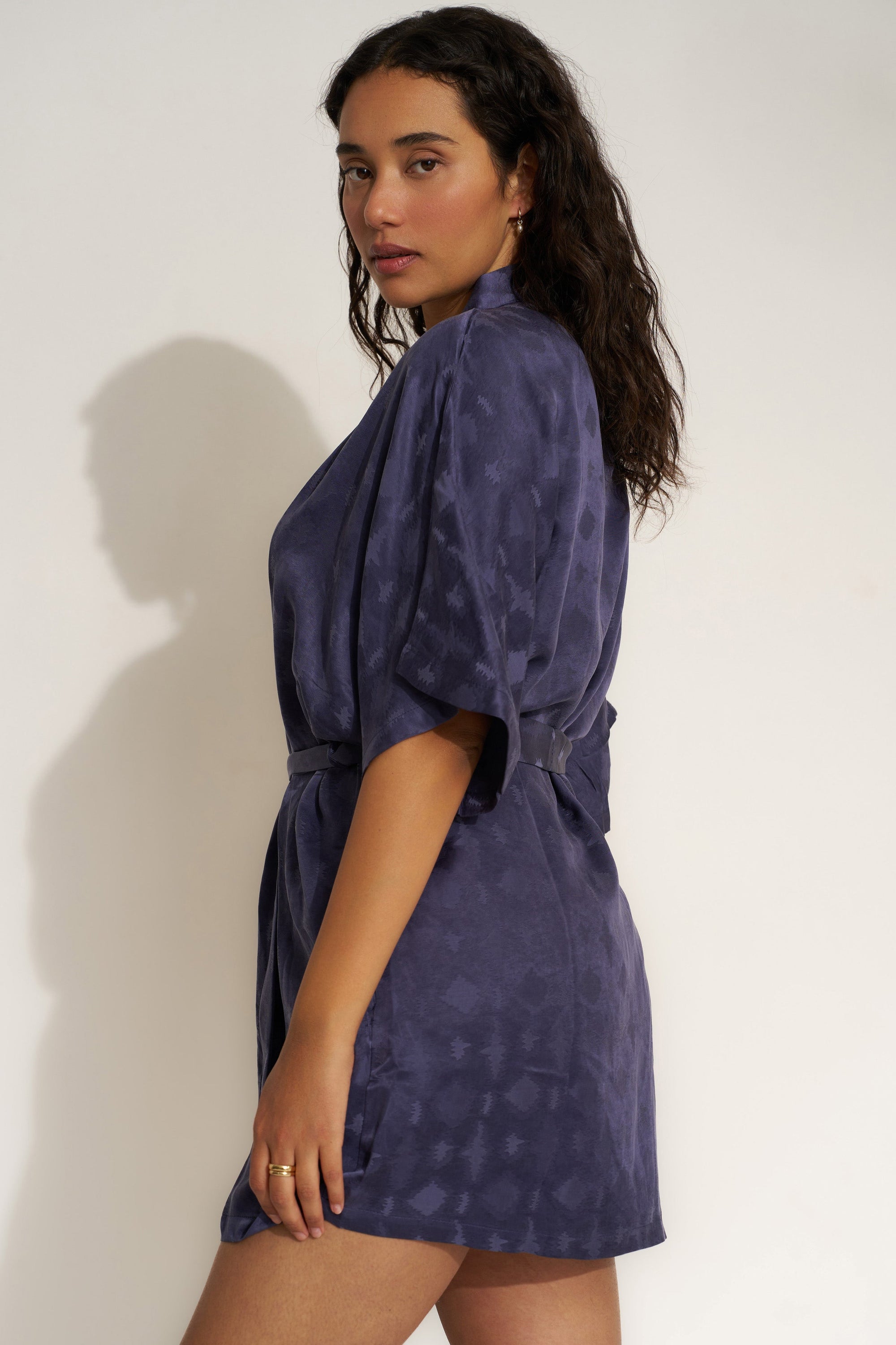Be Idle - The Short Robe - Navy -
