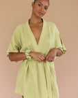 The Short Robe - Tomatillo
