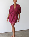 Be Idle - The Short Robe - Plum -