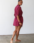 Be Idle - The Short Robe - Plum -