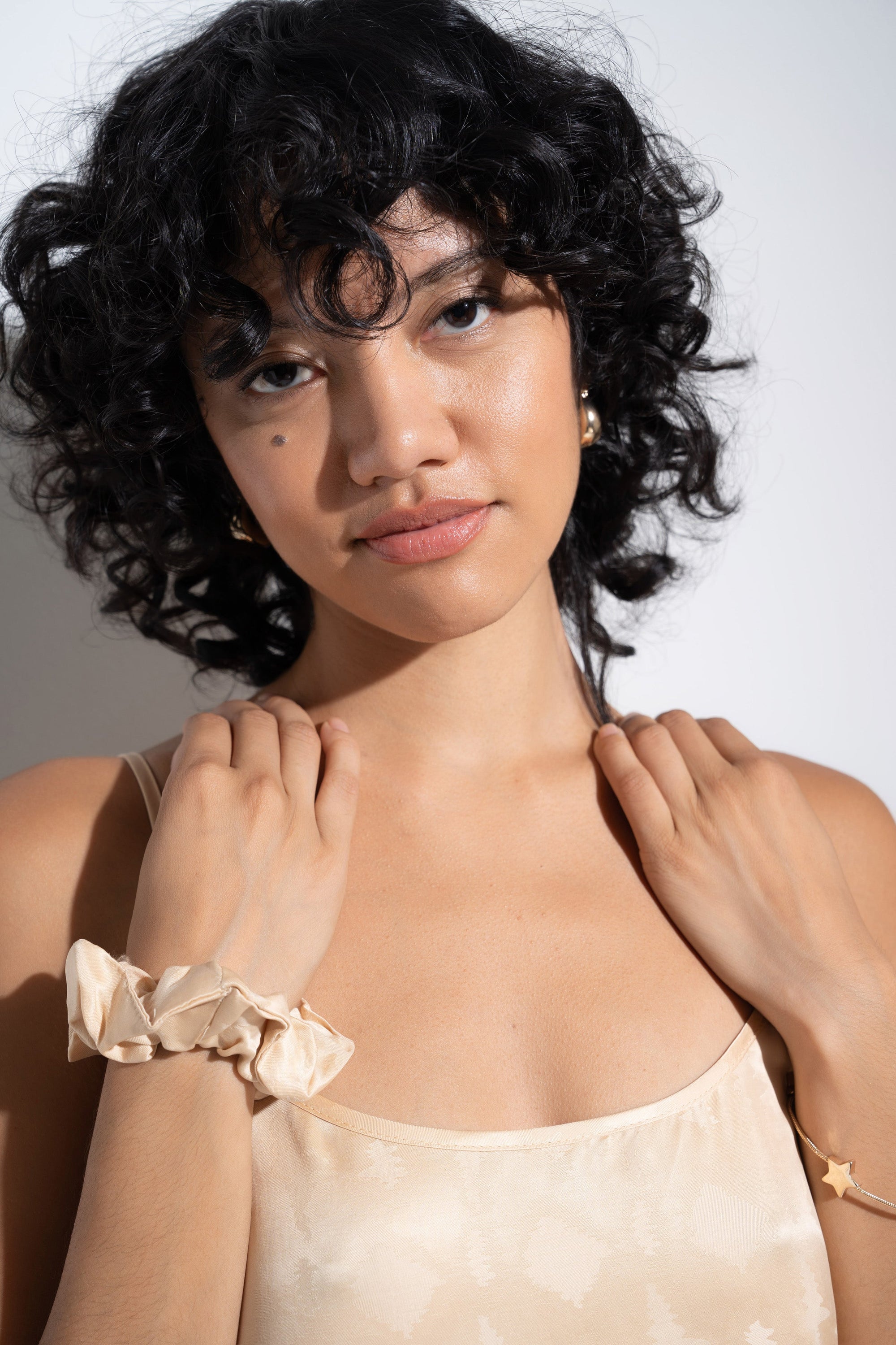 Be Idle - The Short Slip - Creme Zig Zag -