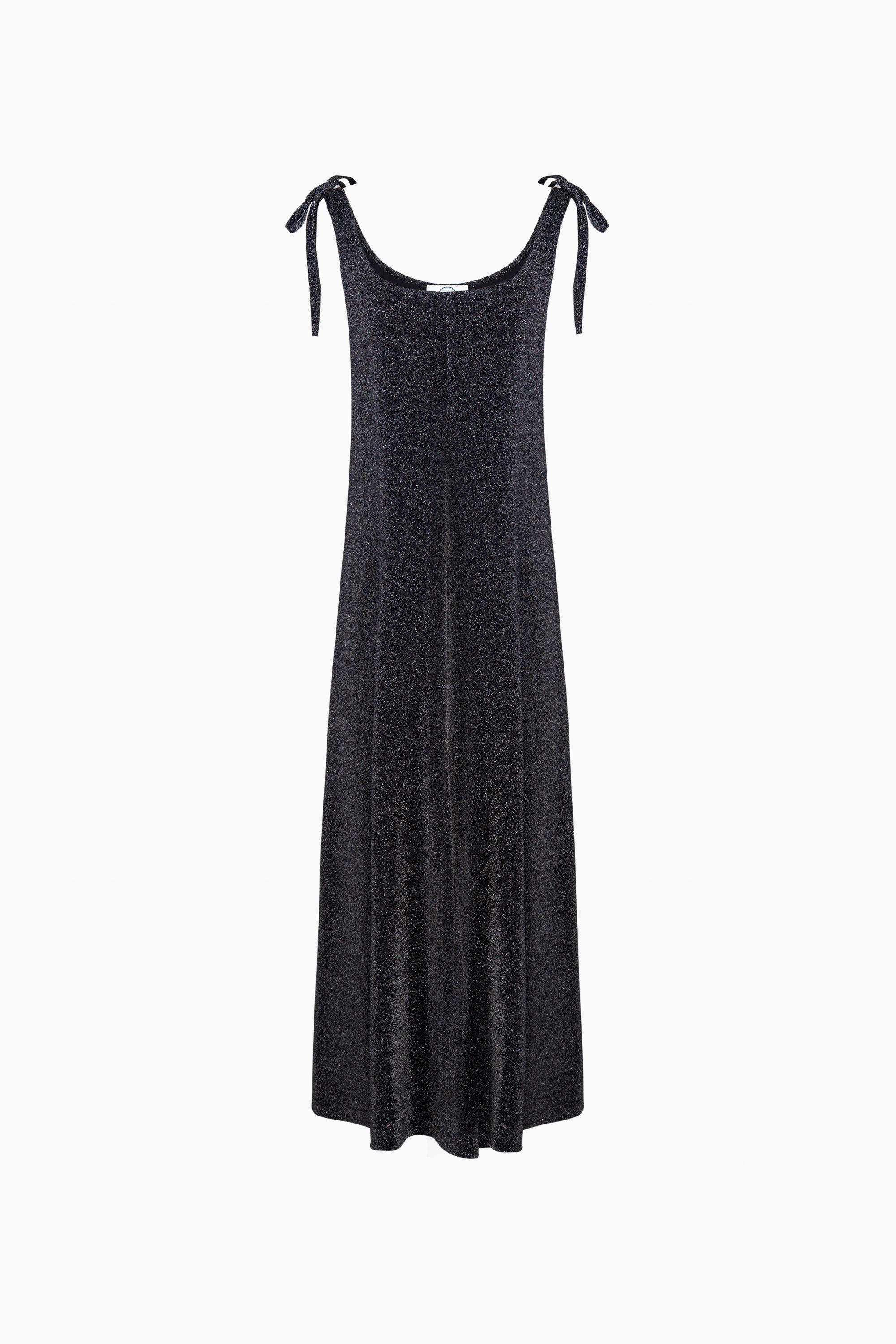 Sleeper - Kylie Lurex Slip Dress - Black -