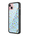 Wildflower iPhone case 15 Plus Madhappy x Peanuts Collab Blue Cute