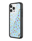 Wildflower iPhone case 15 Pro Max Madhappy x Peanuts Collab Blue Cute