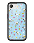 Wildflower iPhone case 16e Madhappy x Peanuts Collab Blue Cute