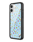 Wildflower iPhone case 16 Plus Madhappy x Peanuts Collab Blue Cute