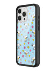 Wildflower iPhone case 16 Pro Max Madhappy x Peanuts Collab Blue Cute