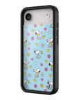Wildflower iPhone case Air Madhappy x Peanuts Collab Blue Cute