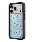 Wildflower iPhone case 17 Pro Madhappy x Peanuts Collab Blue Cute