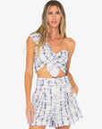 JBQ - Marlow Short - Blue Oatmeal -