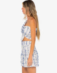 JBQ - Marlow Short - Blue Oatmeal -