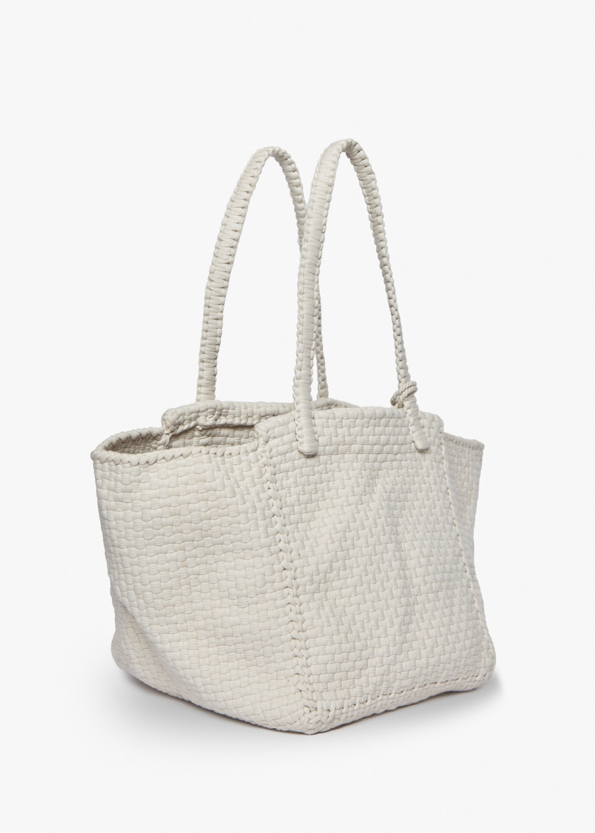 Kayu - Soona Upcycled Woven Cotton Tote Bag -