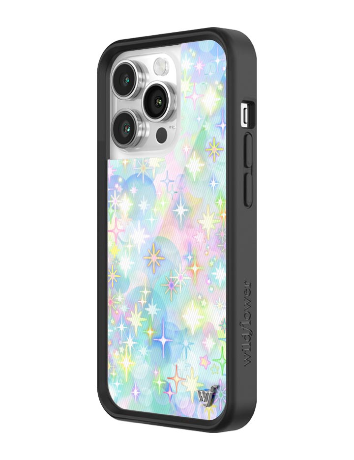 Wildflower iPhone case 14 Pro Sparkle City Stars Cute