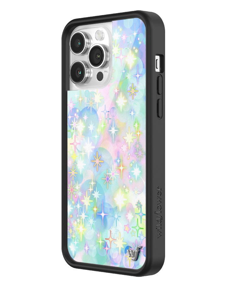 Wildflower iPhone case 14 Pro Max Sparkle City Stars Cute