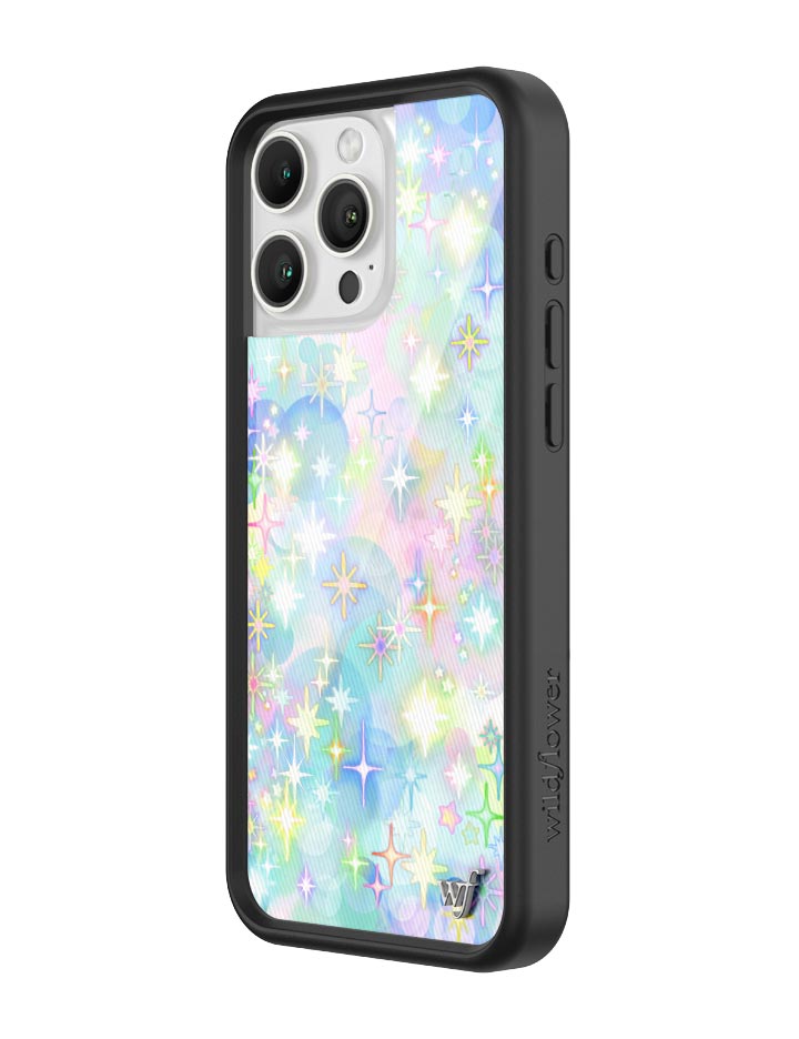 Wildflower iPhone case 16 Pro Max Sparkle City Stars Cute