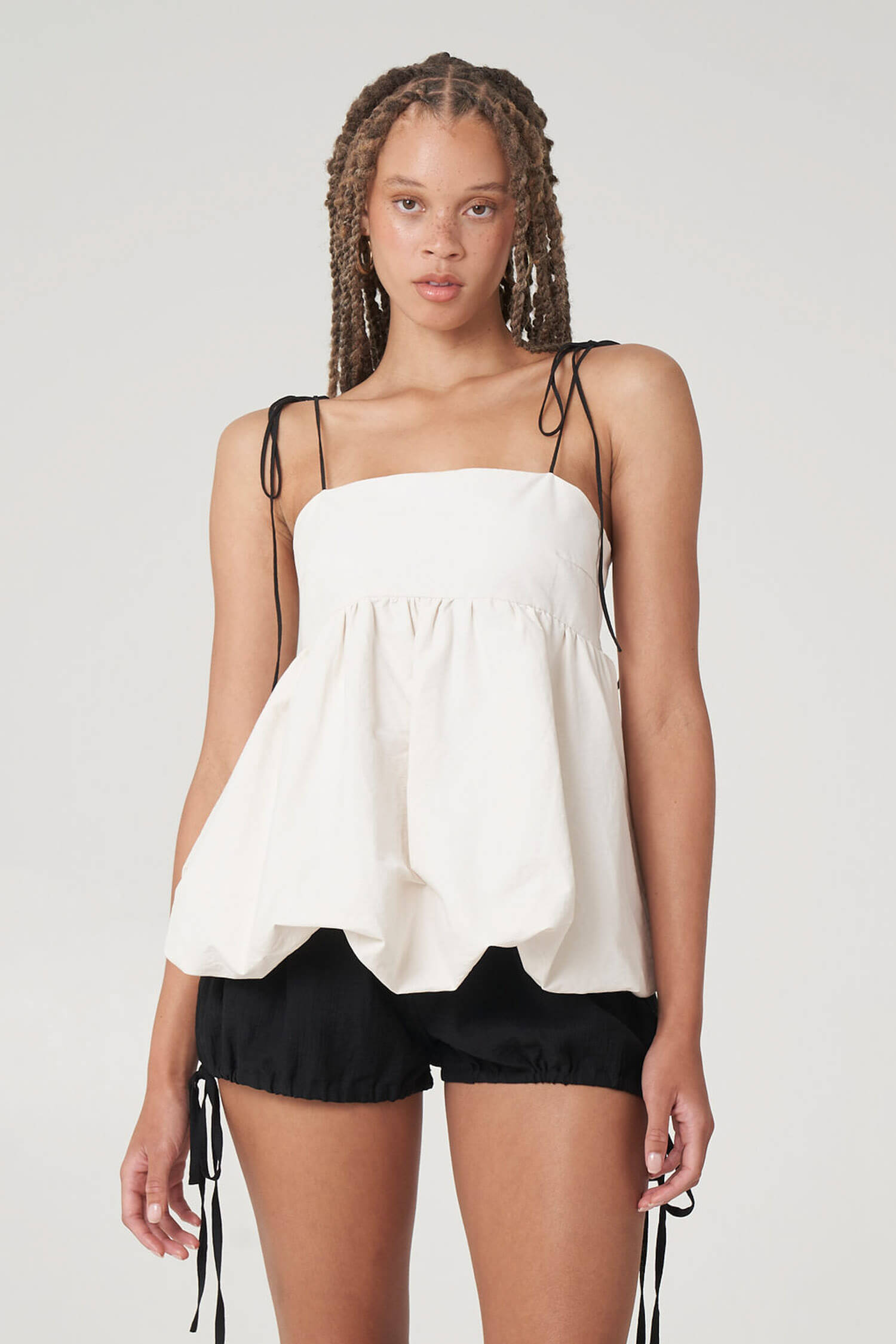 Find Me Now - Lily Bubble Spaghetti Strap Tank -