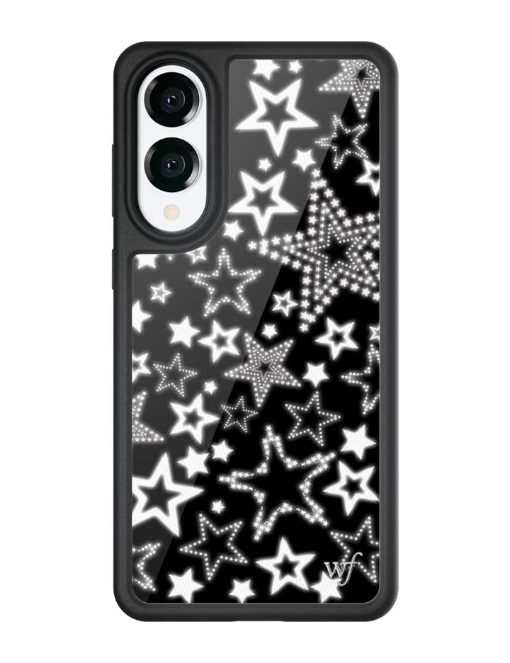 Wildflower Galaxy S25 case Edge Star Girl Black Cute