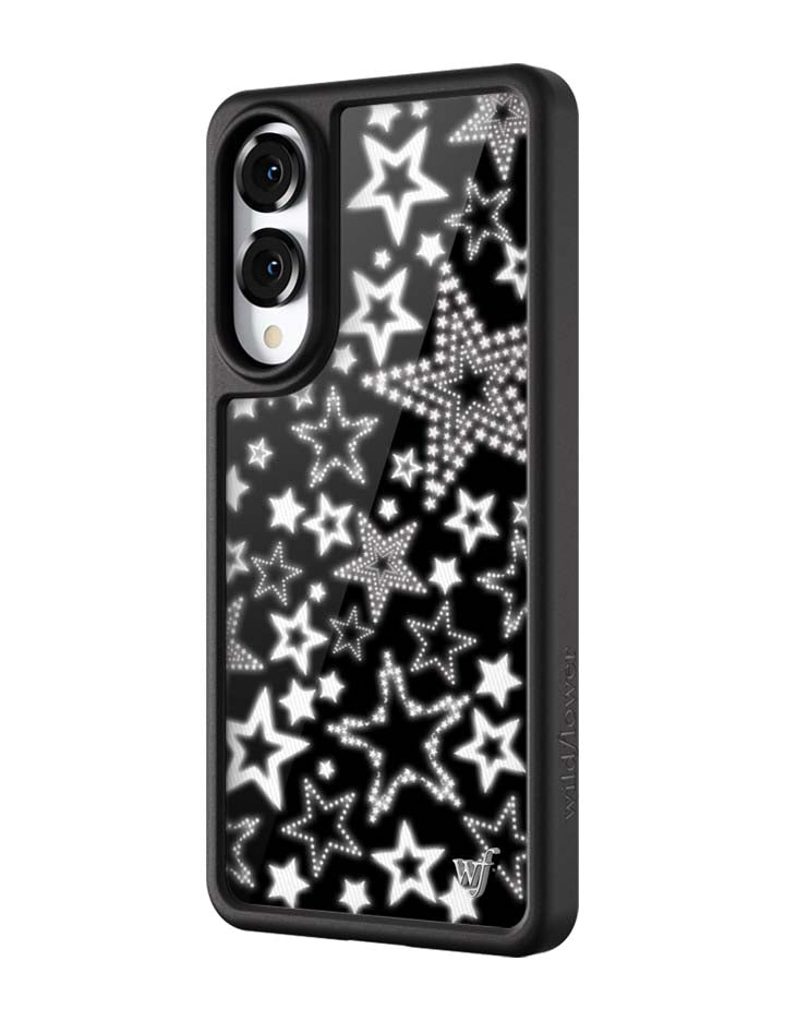 Wildflower Galaxy S25 case Edge Star Girl Black Cute