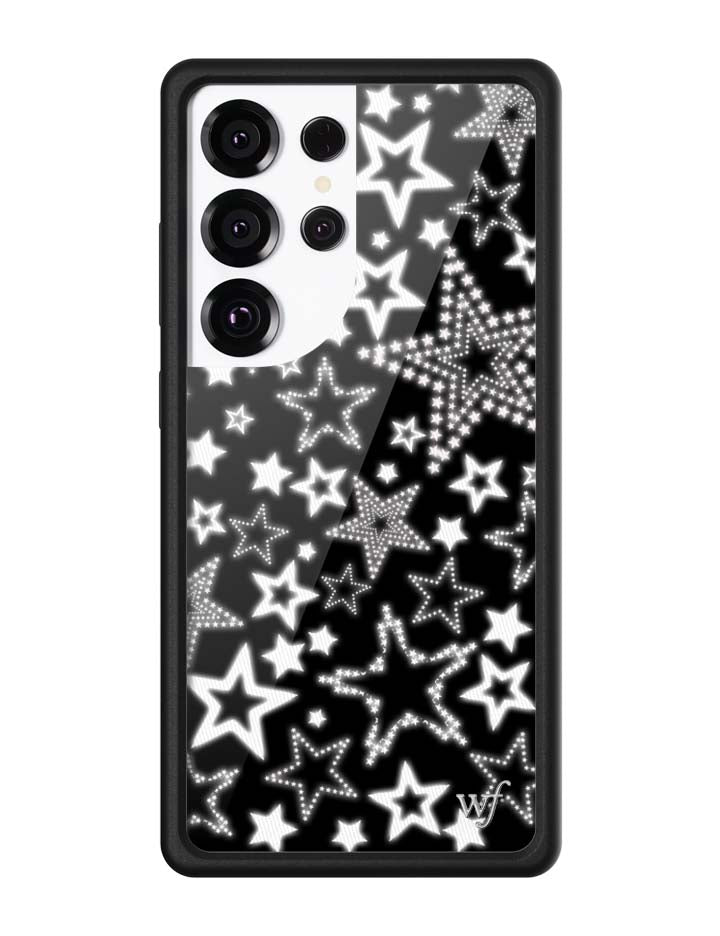 Wildflower Galaxy S25 case Ultra Star Girl Black Cute