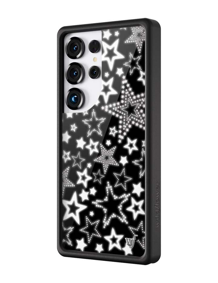 Wildflower Galaxy S25 case Ultra Star Girl Black Cute