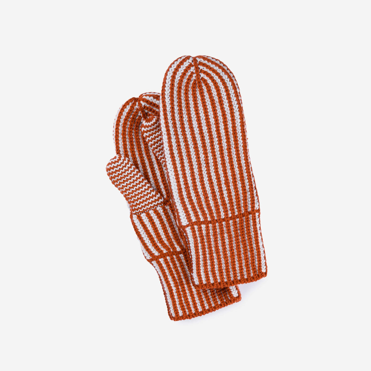 Verloop - Stripe Knit Mittens -